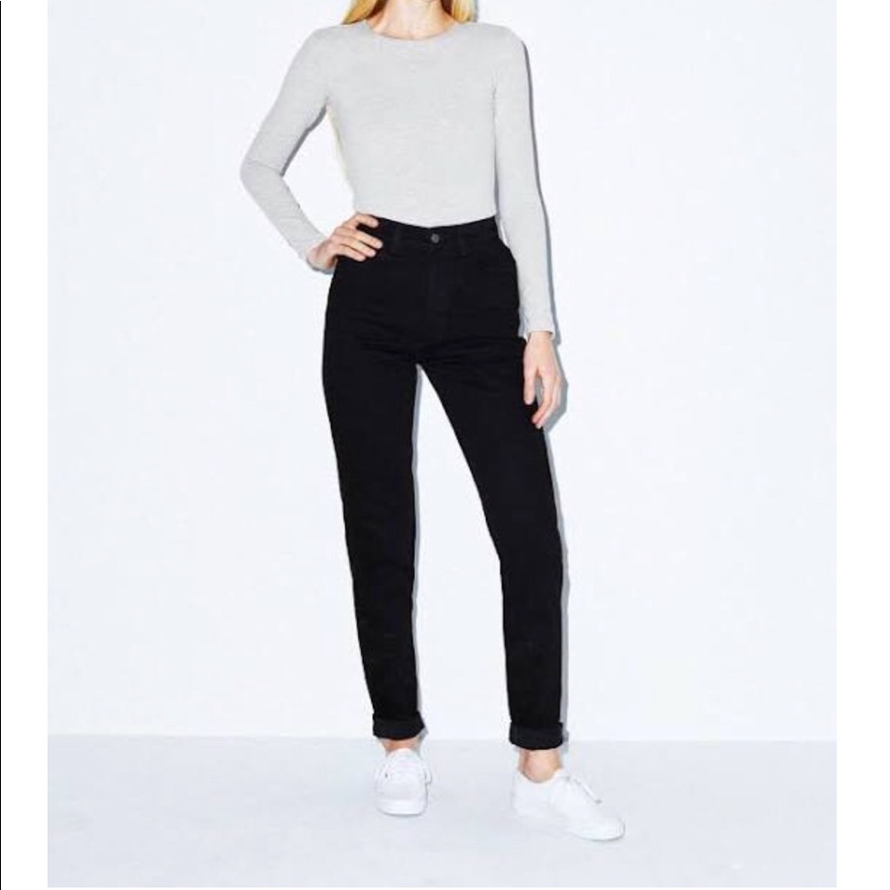 American Apparel - “The High Waisted Jean”
